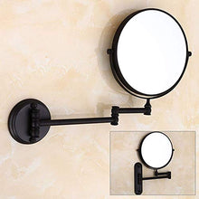 Specchio per Il Bagno Specchio per Il Trucco a Parete Specchio per Il Trucco su Due Lati Ingrandimento 3X 360 ° Girevole Allungabile Pieghevole per Hotel Vanity