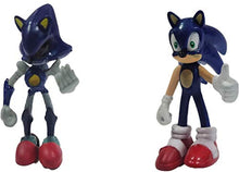 Sonic piccola figura Blue Sonic the Hedgehog Cake Topping, Sonic the Hedgehog Happy Birthday Party Supplies Topping per cupcake