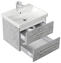 Mobile bagno con lavabo Villeroy & Boch Avento 60cm grigio cemento
