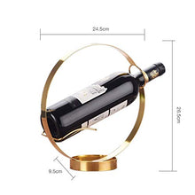 Portabicchieri impilabili Bottiglia per bottiglie impilabili - Bottiglia e portaoggetti in metallo, Ideale per bar, cantine, armadi e pantere, elegante, decorativo, moderno e robusto (Dimensioni: 4 bo
