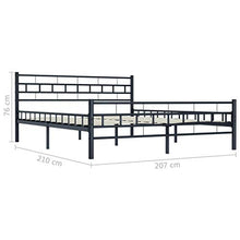 SKM Giroletto Nero in Acciaio 200x200 cm (25.8kg)