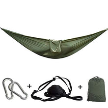 Amaca Amaca Da Campeggio Multifunzione In Tessuto Di Nylon Portatile Doppia Hamac Da Esterno Per Dormire Hamak Da Giardino Hamaca Con Moschettone E Corde