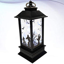 NUOBESTY Luci da Tavolo Halloween Luminose Lanterna Sospesa per Halloween Lampada Decorativa per Halloween per Ornamento Decorazioni per Feste di Halloween (1Pz)
