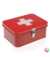 BigBuy Home Kit di Pronto Soccorso Metallo (16,4 x 9,5 x 22,4 cm) Dreptunghiular