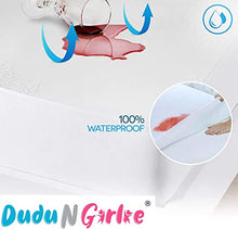 Dudu N Girlie Terry Cotton 100% impermeabile mini coprimaterasso, 50 cm x 100 cm