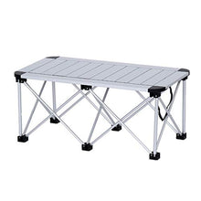 Tavoli Da Picnic Tavolo Da Picnic Pieghevole, Lega Di Alluminio Tavolo All'aperto Regolabile In Altezza, Utilizzato Per Il Campeggio, Il Barbecue Robusto E Resistente Tavolo Pieghevole Da Giardino