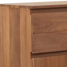 Teako Design Credenza Carmelo, resistente alle intemperie, 90 cm, mobili da giardino, resistente alle intemperie