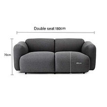 XIAMIMI Divano in Tessuto, Divano ad Angolo in Tessuto dal Design Moderno Combinato