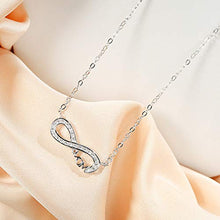 Baoxiaohed Collana in Argento Sterling, Collana Mamma in Stile Moda Argento Sterling 925, Adatta per Festa della Mamma, Regali di Anniversario E Regali di Compleanno