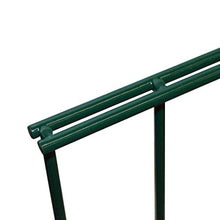 vidaXL Set 22 Pannelli di Recinzione 2D Giardino con Pali 2008x1630 mm 44m Verde