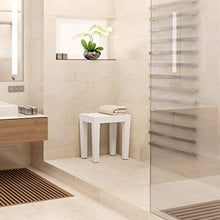 TATAY Lombok, Sgabello ad Alta Resistenza e Sicurezza, Bianco, 38 x 29 x 41 cm, 44365501