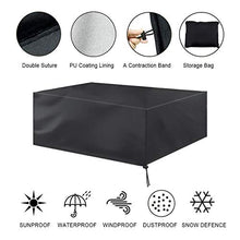 Rehomy - Copertura impermeabile per mobili da giardino e sedie da giardino
