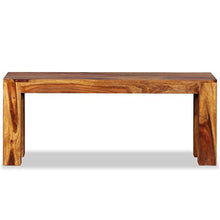 vidaXL Legno Massello di Sheesham Panca Ingresso Rustica Panchina Arredo Casa