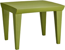 Kartell Bubble Club Tavolinetto, polietilene, Verde, 52 x 41x 52 cm