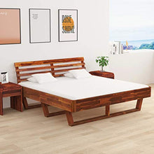 SKM Giroletto in Legno Massello di Acacia 180x200 cm (34.7kg)