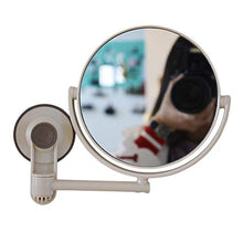 Shumo Specchio Da Bagno Specchio Cosmetico Ingrandimento 1X / 3X Ventosa Specchio Da Trucco Regolabile Specchio Da Bagno un Doppia Faccia