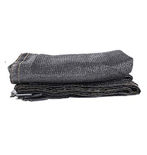 MHBGX Impermeabile Copertina Tarp Incatramata, Parasole Net, Ombra Panno, Ombra Leggera Maglia con Occhielli Sunblock Parabrezza, per Pergola Copertura Della Volta, Nero,a,3 * 4M