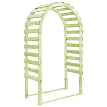 vidaXL Pergola da giardino in legno di pino impregnato 130x60x230 cm