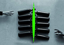 LEGNOART SERIE SPICY SUBSIDIO PORTABOTTIGLIE DA MURO NERO DESIGN