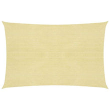 vidaXL Vela Parasole 160 g/m² Beige 3,5x5 m in HDPE