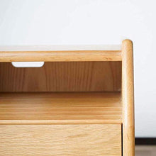 KaidanBeautifully Side Table Comodino comodini 2 cassetti Comodino in Legno massello Camera da Letto Scatola di immagazzinaggio Piccolo armadietto Comodino Comodino tavolino (Dimensioni: 50 40 50 cm)