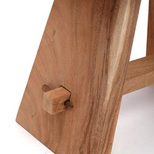 Design, sgabello "Finca” in legno teak marrone