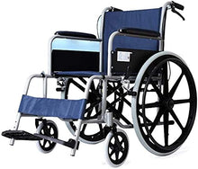 Carrozzine Semoventi, Transit Portatile da Viaggio Self-Service, Portatile Leggero Pieghevole da Viaggio per E per I Disabili/Anziani Sedia da Trasporto in Alluminio Troll A