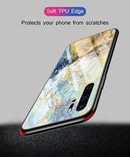 Suhctup Compatibile con Huawei Honor Note 10 Custodia Protettiva in Vetro Temperato 9H + Cornice Paraurti in TPU Silicone Morbido Assorbimento Degli Urti a 360 Gradi Protezione -Pittura