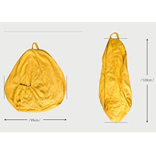 ns Classico Sedia A Sacco Divano Pigro, Sedie A Sdraio con Tasche Laterali E Sgabello Pisolino Giardino Ufficio Schienale Che Dorme Pausa Pranzo Balcone (Color : Gray)