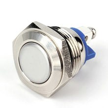 SaySure - 16mm Start Horn Button Momentary Stainless Steel Metal Push