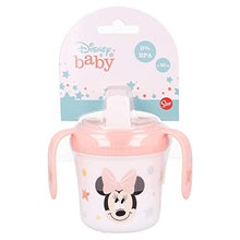 Bicchiere Baby - Training Cup Con Manici E Sistema Antigoccia - 250 ml - Minnie Indigo Dreams