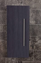 Armadio bagno pensile Aurum-S antracite venato
