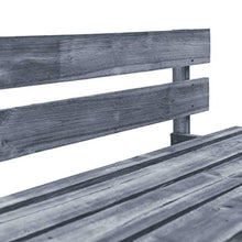 Festnight Divano da Giardino su Pallet con Cuscini, Divano Esterno Legno Pino FSC Rossi