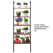HYM Organizzatore dello Standshelf degli Scaffali Stabile di 5 Piani per Il Pavimento per L'Ufficio per L'Ufficio