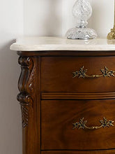 Simone Guarracino Luxury Design Comodino Gerald Stile Barocco Italiano Noce Marmo Crema