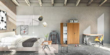 MeMi Me281NOC Armadio, Legno, Noce, 36.5x75x174 cm