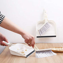 VOSAREA Mini Scopa Manuale Paletta per spazzolare Set di spazzole per Computer Desktop Tastiera per Home Office