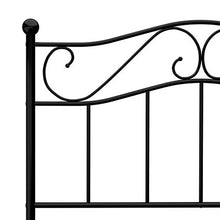SKM Giroletto Nero in Metallo 90x200 cm (12.4kg)