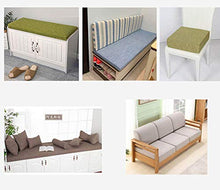 Waigg Kii - Cuscini per panca a 2 3 posti, per interni ed esterni, per giardino, 100 cm, 120 cm, 150 cm, 180 cm, per sala da pranzo (blu scuro, 70 x 30 x 3 cm)