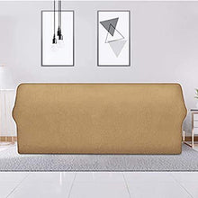 Copridivano a 2 posti, 1 pezzo, 2 posti, per braccioli, divano ad angolo con doppia seduta, protezione elastica per divano a 2 posti (120-190 cm), colore beige - Arredi Casa
