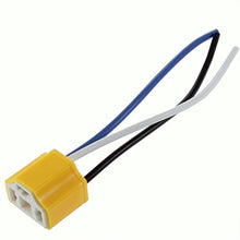 SaySure - 2pcs Socket Plug Adapter H4 9003 12V Car Headlight Bulb