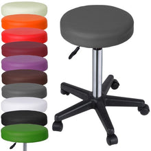 MIADOMODO Sgabelli Regolabili con Ruote Colore Grigio Set da 1