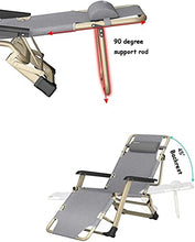 CDFCB -Mirror Zero Gravity reclinabile con Cuscino con Scollo Pieghevole reclinabile Regolabile Sedia Esterna Adatta per terrazze Piscine ECC. Camping e sedie da Spiaggia 300kg