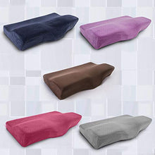 LBLQWE Cuscino per Il Collo, Cuscino in Memory Foam a Rimbalzo Lento, Cuscino per la Protezione della nuca Cuscino Singolo-pattern2