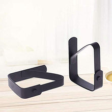 XJF - Clip per tovaglia, in acciaio inox, per tavoli, spessore inferiore a 3 cm