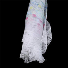 JIUZUI - Copertura per alimenti in rete, pieghevole, per picnic, campeggio, colore: Bianco