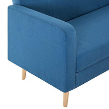 FAMIROSA Divano in Tessuto Blu