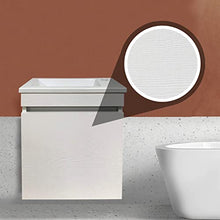 STARBATH PLUS - Mobile da bagno con lavabo in plastica ABS Ador - Lavabo sospeso - Mobile da bagno con lavabo - 40 x 22 cm