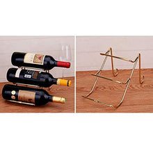 WEI-LUONG Metallo Wine Rack/Cantina/Storage-Free Standing, No Assembly Required. Wine Rack