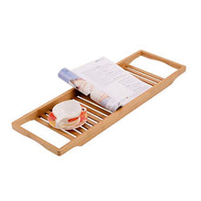 Vassoio da bagno Vassoio Vasca Da Bagno, Legno Separatori A Ripiani Di Stoccaggio Telo Da Bagno Solido Collocato Telefono Mobile Del IPad Di Candela Rack, Due Dimensioni Per Una Vasca Da Bagno In Un H
